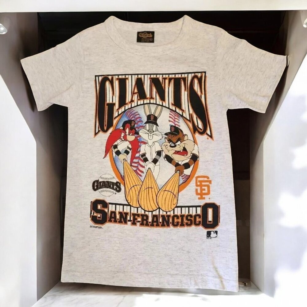 Looney Tunes San Francisco Giants Unisex T-shirt 1993 MLB  AN32355